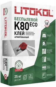 Клей д/плитки Litokol K 80 LITOFLEX, 25кг (54) 62XANUuehcCrJTW12b8rR3