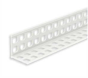 Профиль угловой ПВХ штукатурный 3м,25*25мм (50) 100458